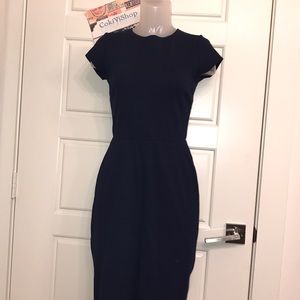 Bar III Body con cap sleeve pencil dress